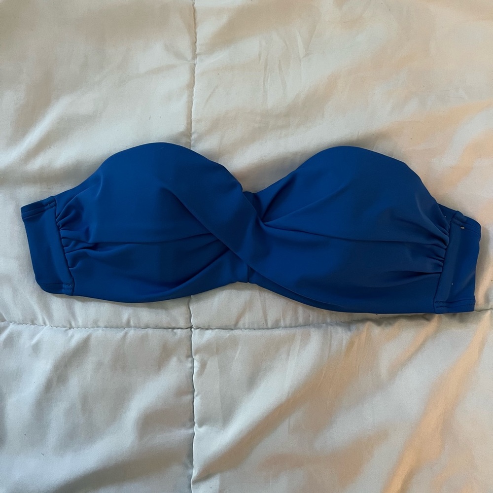 Victorias Secret Bandeau Bathing Suit top Cobalt Blue